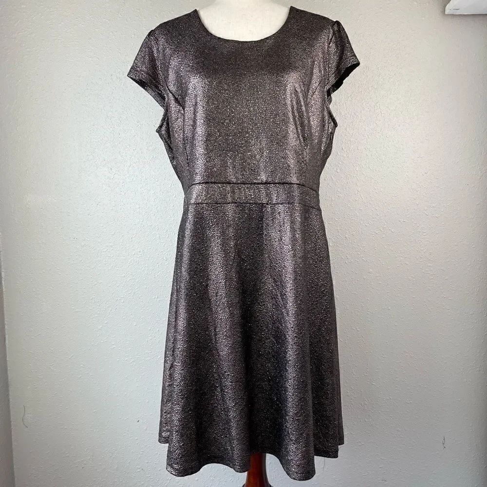 NWT American Rag Cie Short Sleeve Party Dress Size 1X